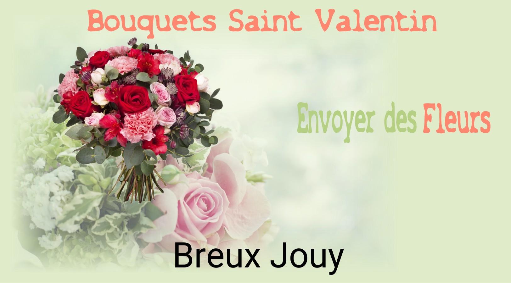 Roses de Saint-Valentin livrées à Breux-Jouy
