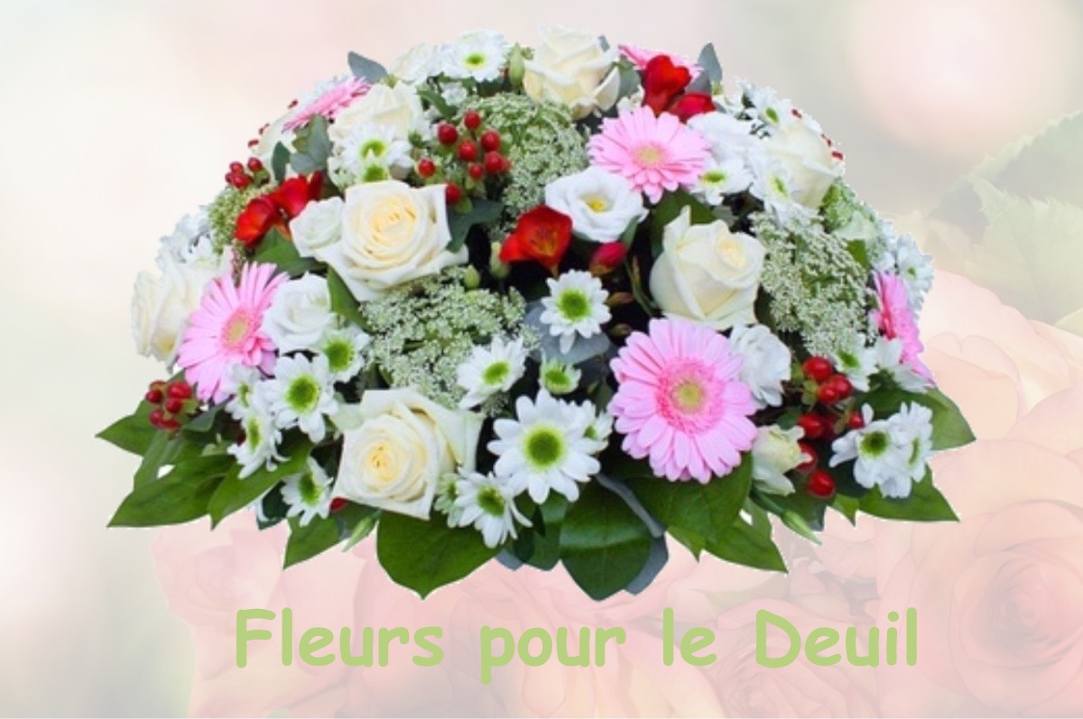fleurs deuil BREUX-JOUY